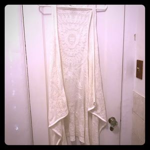 Long Sleeveless Cardigan